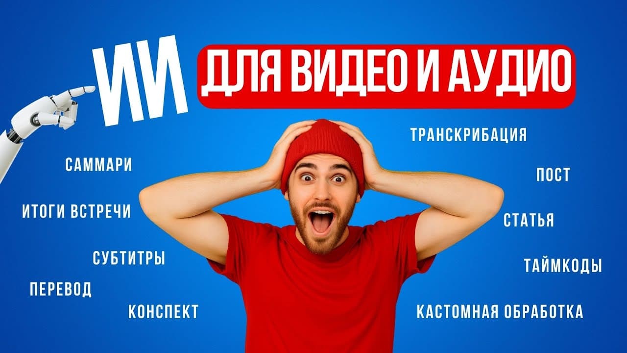 Персонализированные запросы для обработки текста видео/аудио